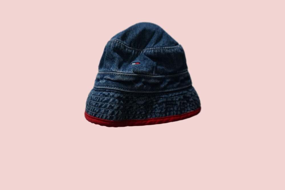 Vintage 90s Toddler Tommy Hilfiger Denim Bucket Hat